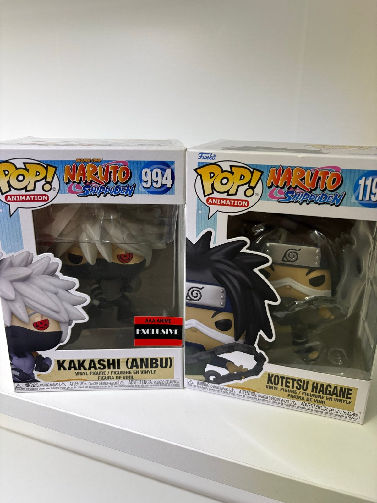 Funko Pop! Naruto Shippuden Kakashi & Kotetsu Hagane, Ophalen, Nieuw
