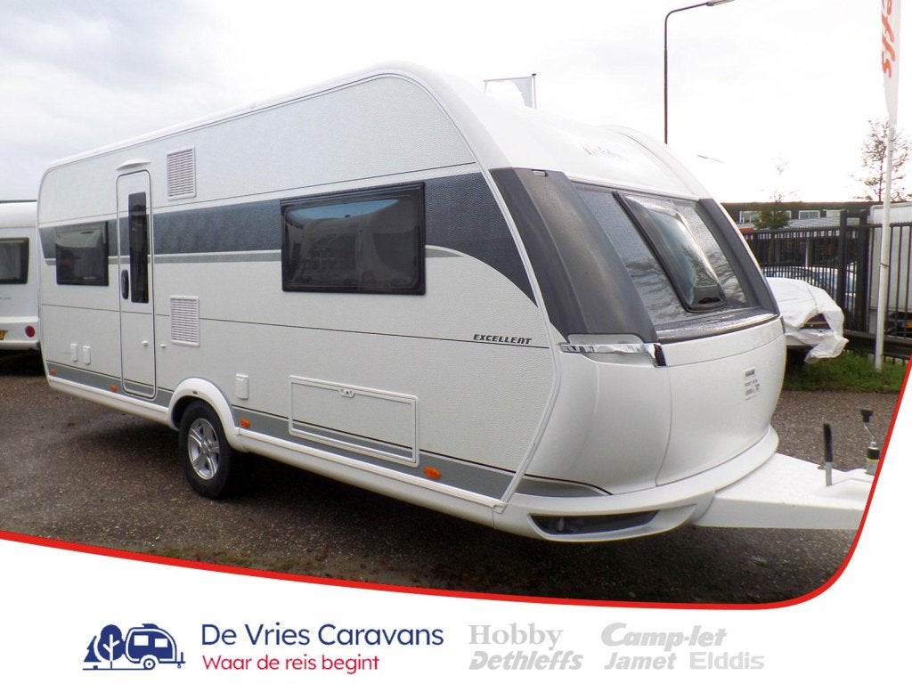 Hobby Excellent 560 CFE Frans bed , hoekkeuken., Caravans en Kamperen, Caravans, Rondzit, Hobby, Bedrijf, Overige typen