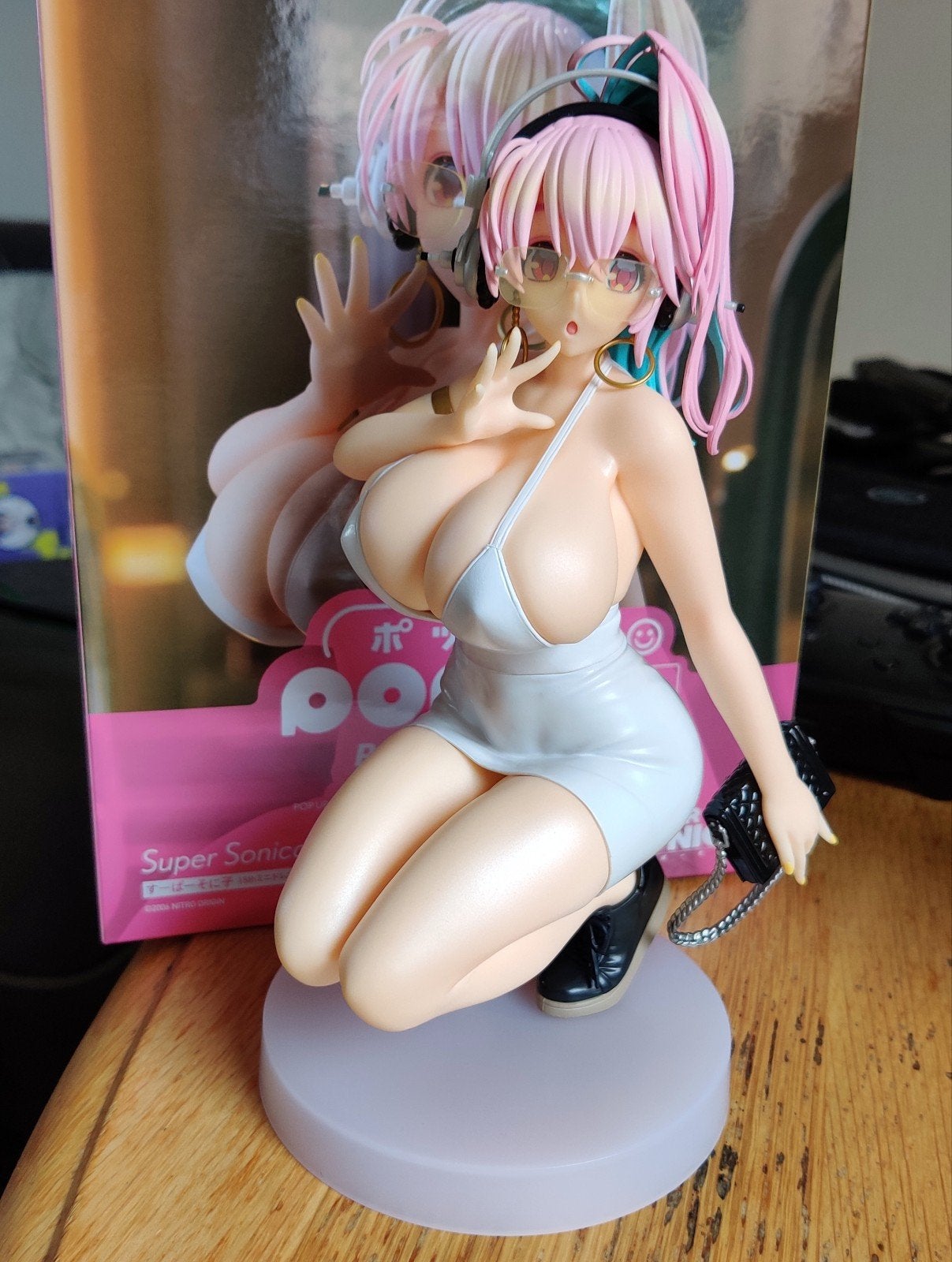 Super Sonico 15th Mini Dress Pop Up Parade L anime figure, Verzamelen, Poppetjes en Figuurtjes, Ophalen of Verzenden, Zo goed als nieuw
