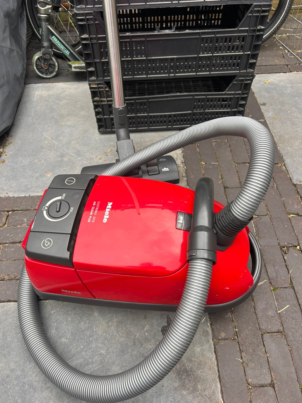 Miele stofzuiger s370 air clean plus, Witgoed en Apparatuur, Stofzuigers, Ophalen, Gebruikt, 1200 tot 1600 watt