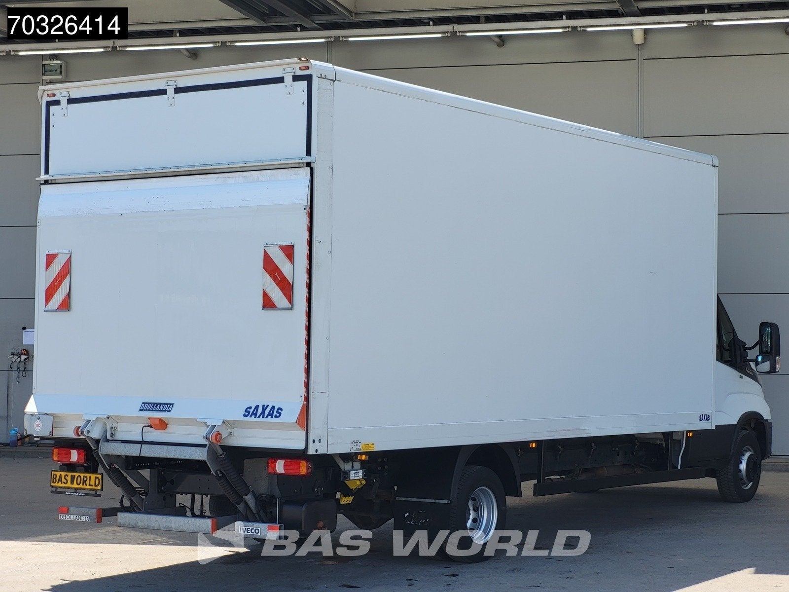 Iveco Daily 72C18 3.0L Automaat 1000KG Laadklep Luchtvering, Automaat, Stof, Gebruikt, Euro 6