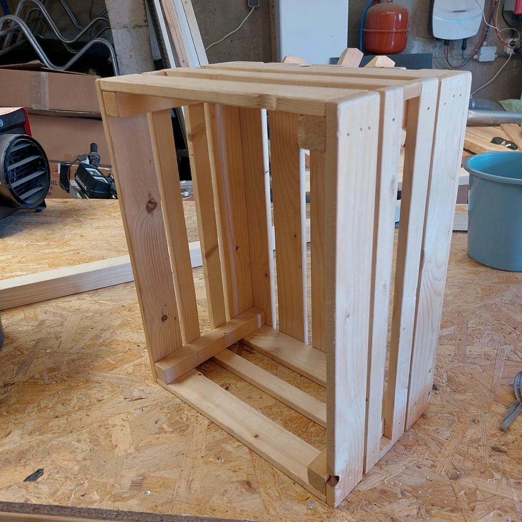 Houten krat, Minder dan 25 mm, Overige typen, Ophalen of Verzenden, Minder dan 200 cm