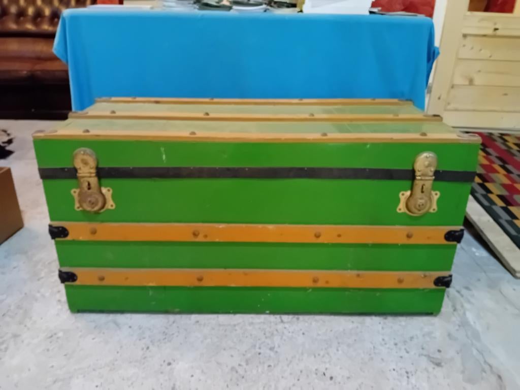 Oude Dekenkist, Ophalen, Gebruikt, 50 tot 100 cm, Minder dan 50 cm