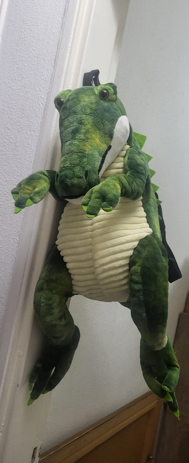 Leuke krokodil knuffelrugzak - Zo goed als nieuw!, Ophalen of Verzenden