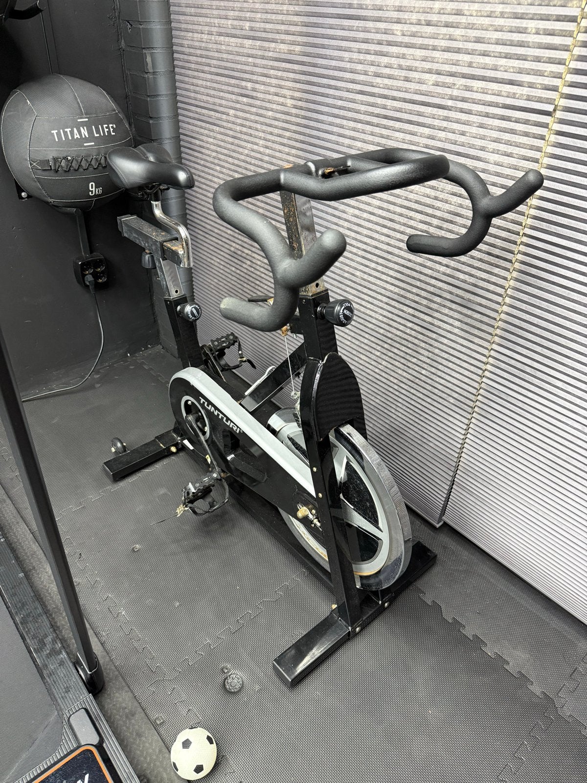 Tunturi spinfiets - GRATIS -, Sport en Fitness, Ophalen, Gebruikt, Spinningfiets, Metaal