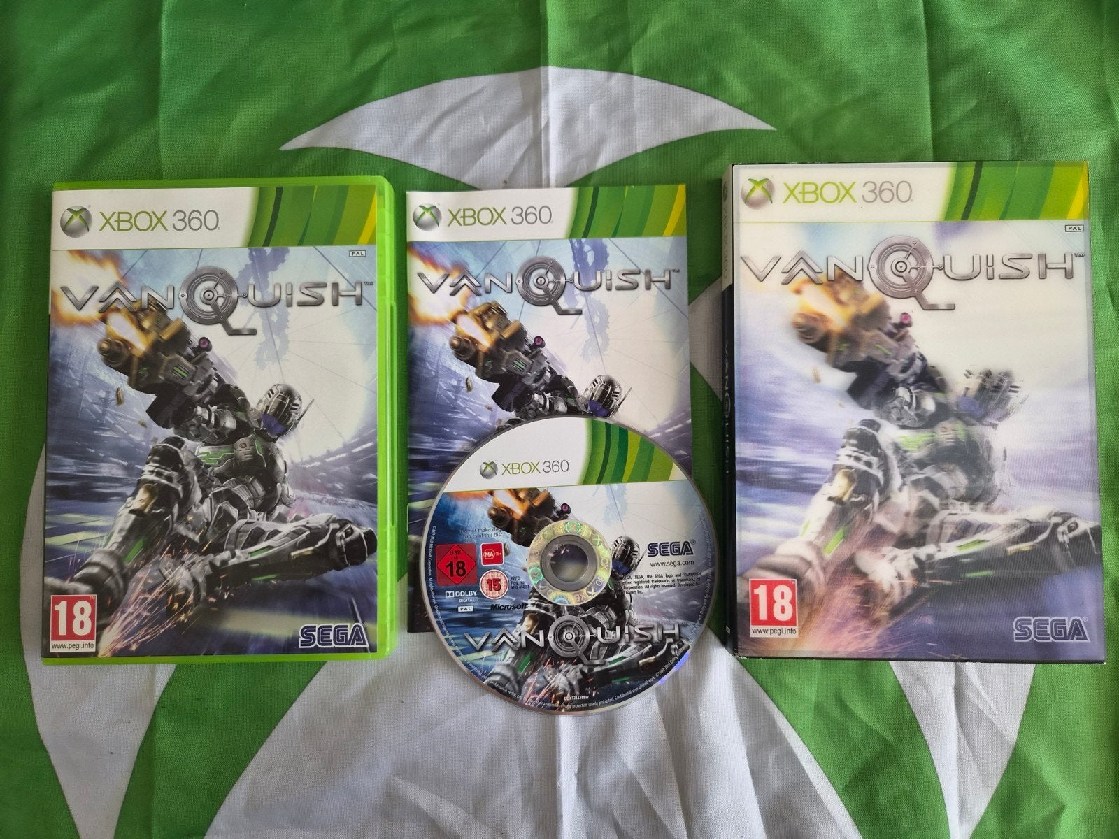 Vanquish + Slipcover, Avontuur en Actie, Gebruikt, Vanaf 18 jaar, Verzenden