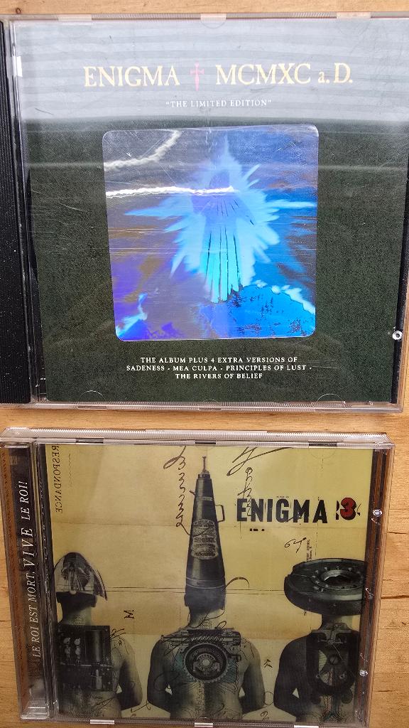 Enigma 7x CD & 5x MaxiCD, Ophalen of Verzenden, 1990 - 1999, Gebruikt