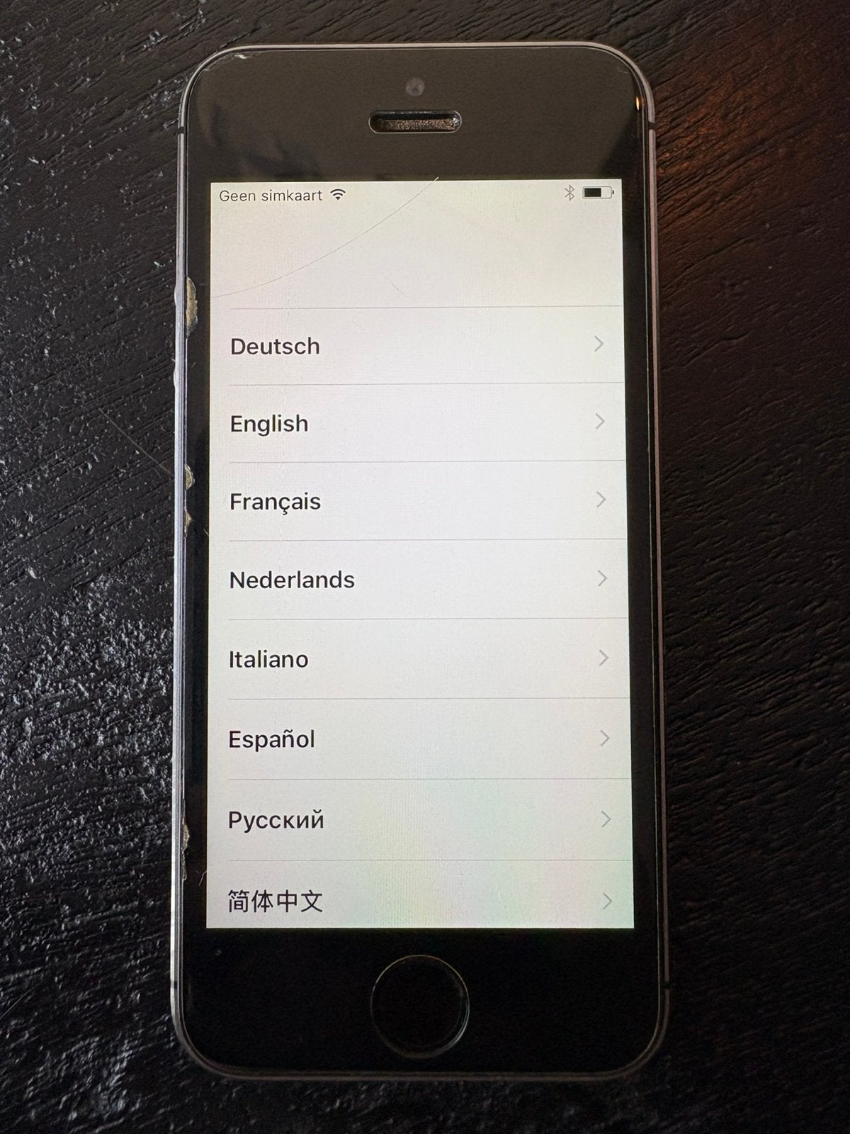 Apple iPhone 5s – Zwart, Gebruikt, 16 GB, Verzenden, Zwart