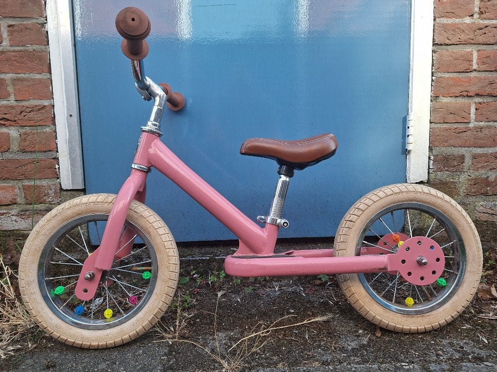 TryBike loopfiets Roze, Ophalen, Zo goed als nieuw, Loopfiets