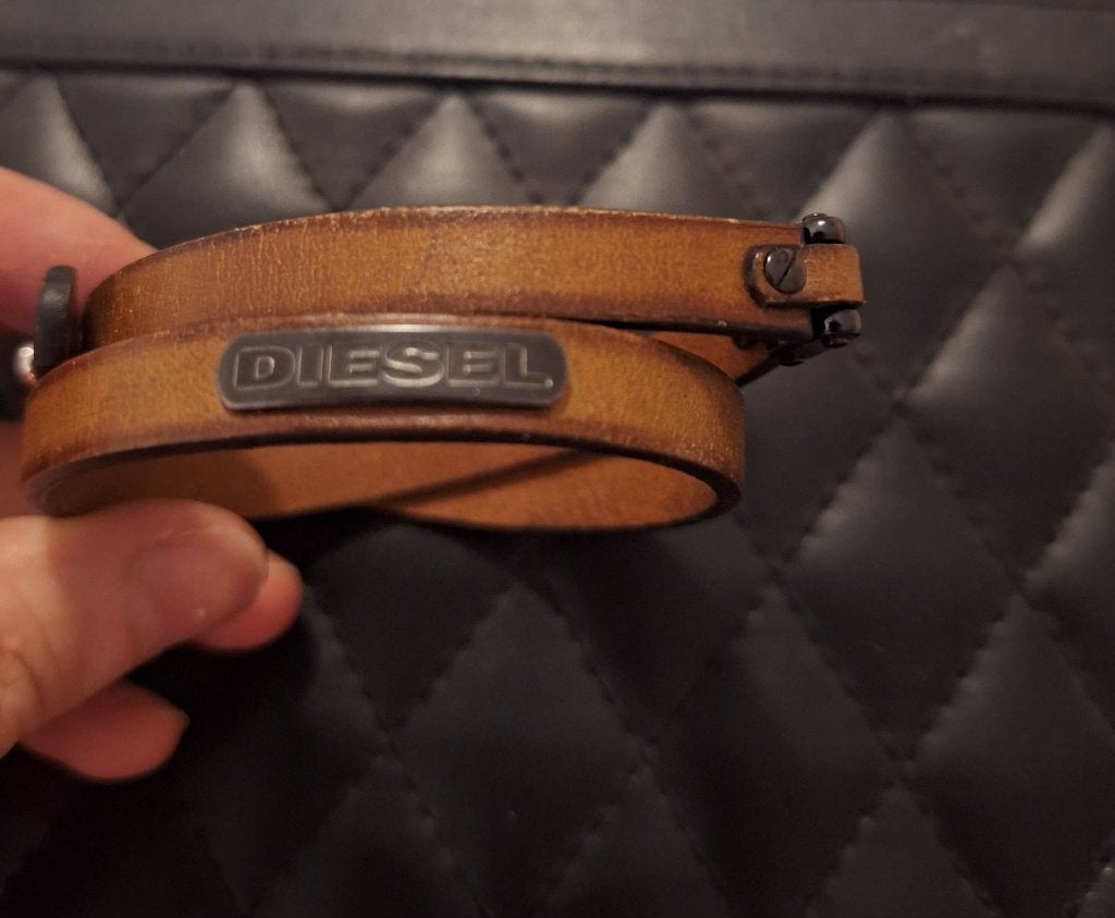 Diesel sierraden, Sieraden, Tassen en Uiterlijk, Kettingen, Ophalen of Verzenden, Zo goed als nieuw, Zilver, Overige materialen