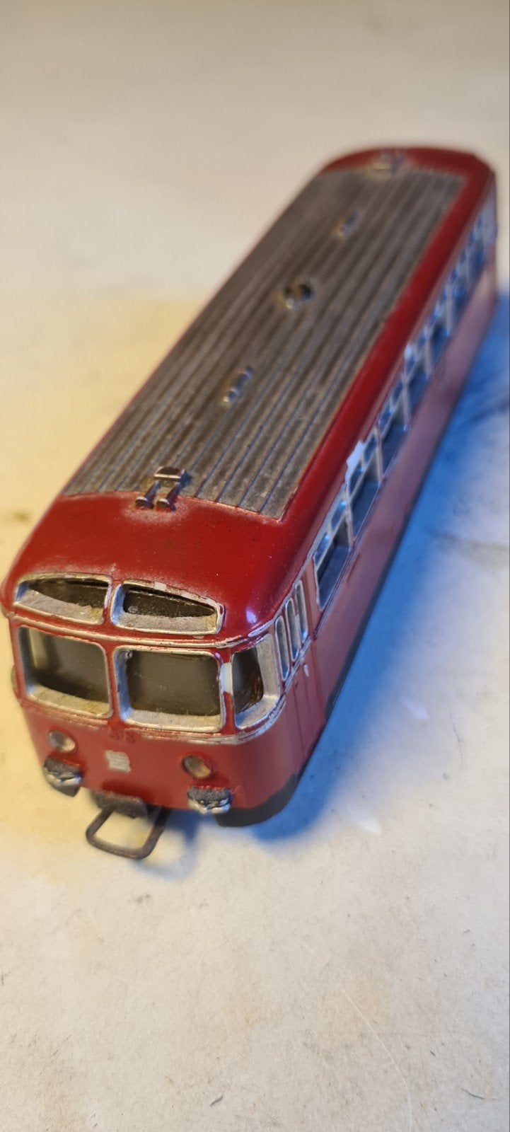 Oude Marklin 3016 DB 800 railbus, Wisselstroom, Gebruikt, Locomotief, Ophalen of Verzenden