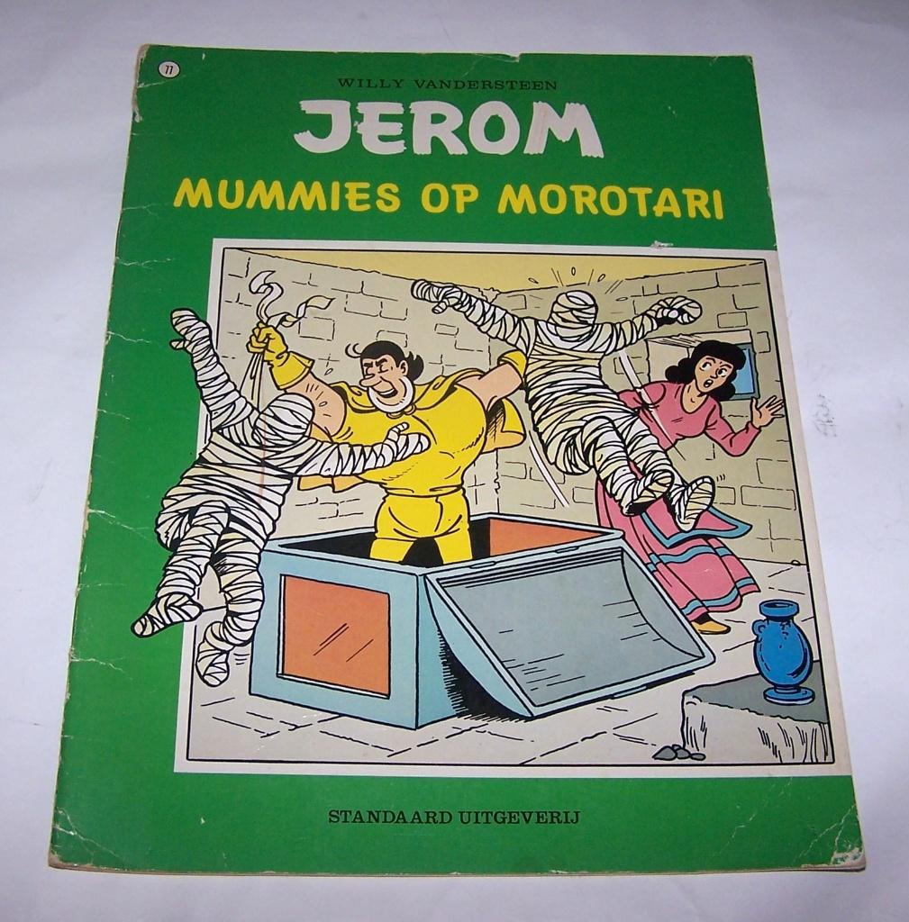 Vintage Jerom -Mummies op Morotari. Izgs., Eén stripboek, Ophalen of Verzenden, Zo goed als nieuw, Willy van der steen