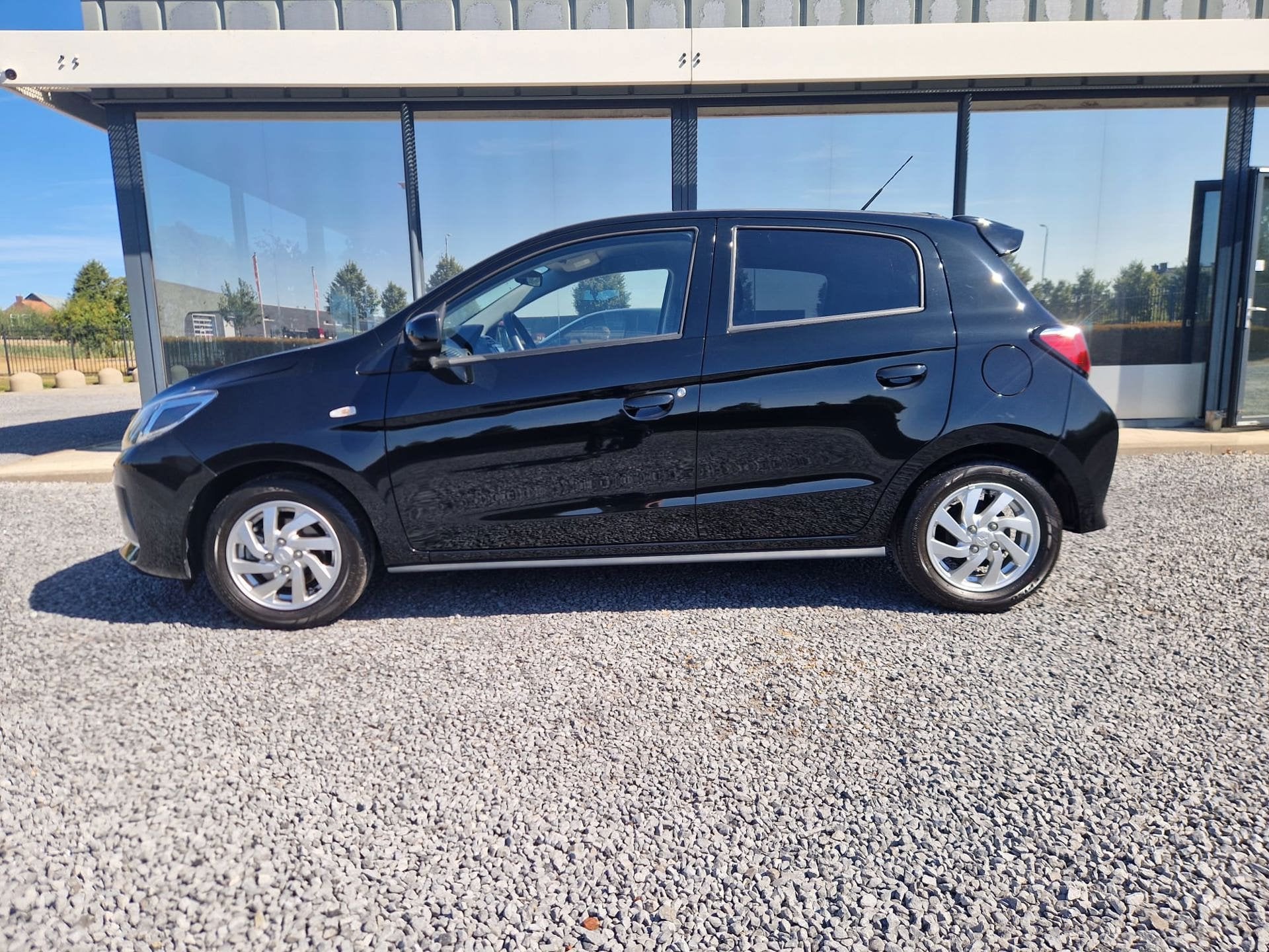 Mitsubishi Space Star 1.2 Active | AUTOMAAT | Airco | Cruise, Auto's, Mitsubishi, Start-stop-systeem, Stof, Gebruikt, Zwart