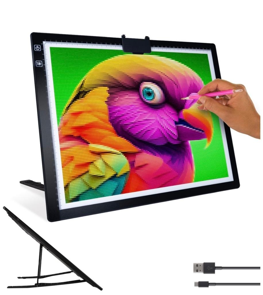 Crafts&Co Lightpad A3 Oplaadbaar - Tekenen, Ophalen, Nieuw, Overige typen