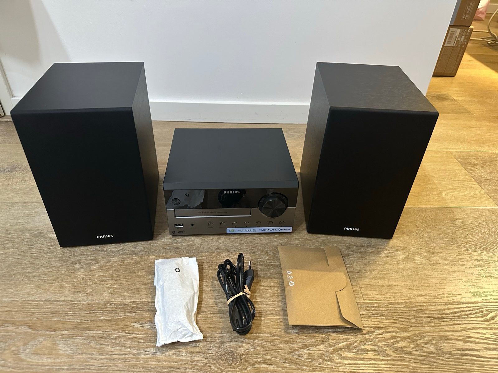 Philips M4505M2 Bluetooth DAB+ CD 80W, Philips, Ophalen of Verzenden, Zo goed als nieuw, Microset