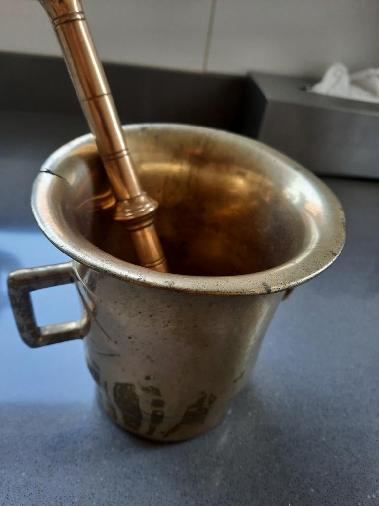 Vijzel, Antiek en Kunst, Ophalen of Verzenden