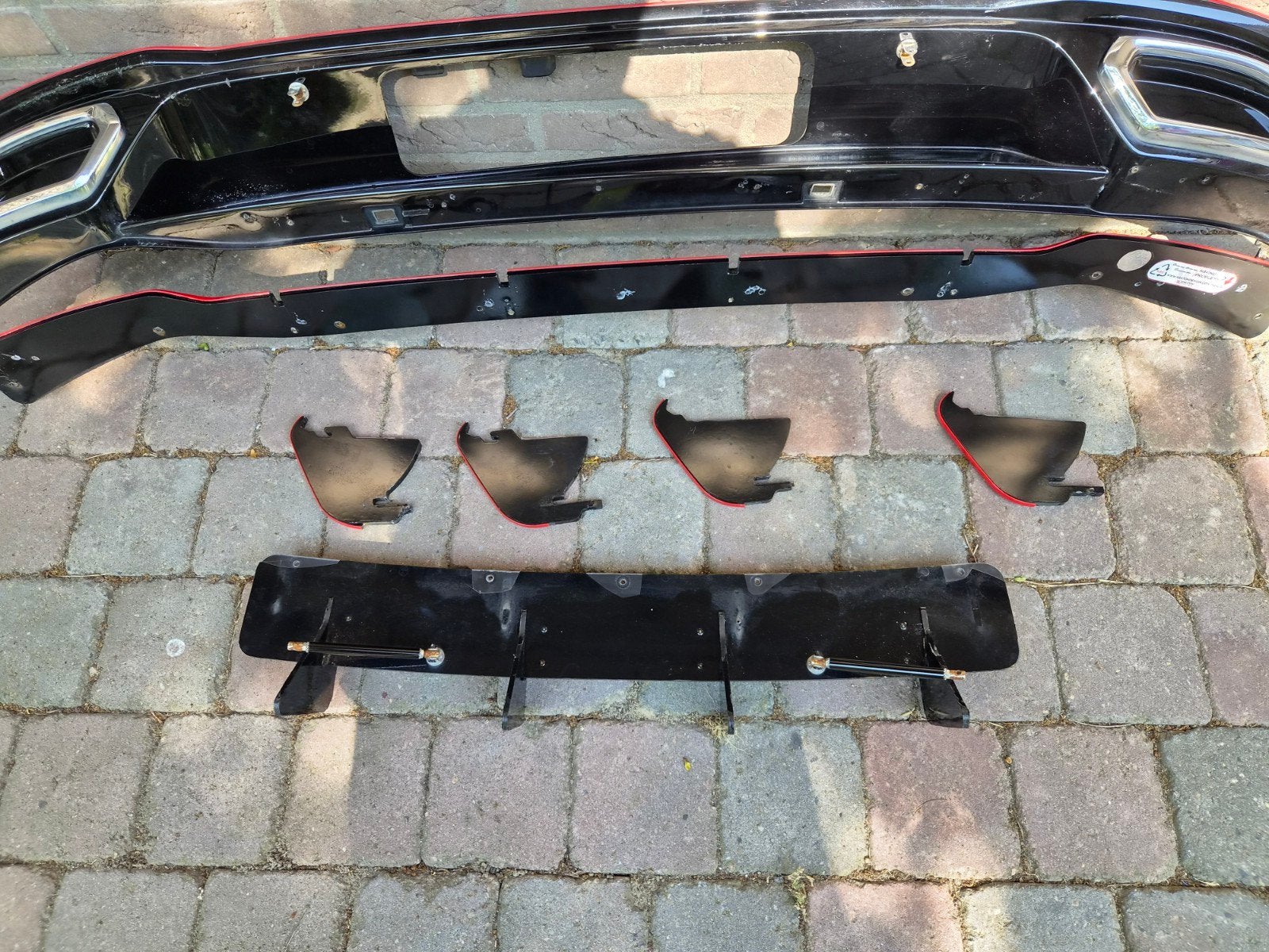 Volkswagen Golf 7 / 7.5 diffuser met uitbreiding van Maxton, Ophalen