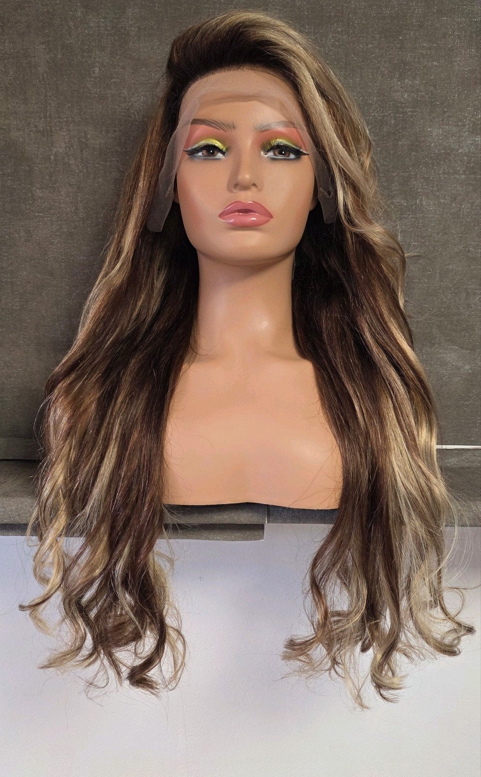 lace wig echt haar, Ophalen of Verzenden, Nieuw, Pruik of Haarverlenging