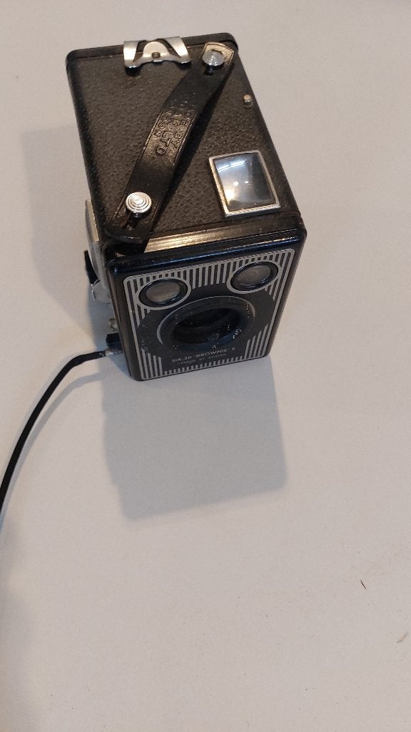 Kodak Six 20 Brownie Vintage camera, Audio, Tv en Foto, Fotocamera's Analoog, Ophalen, Gebruikt, Spiegelreflex, Canon