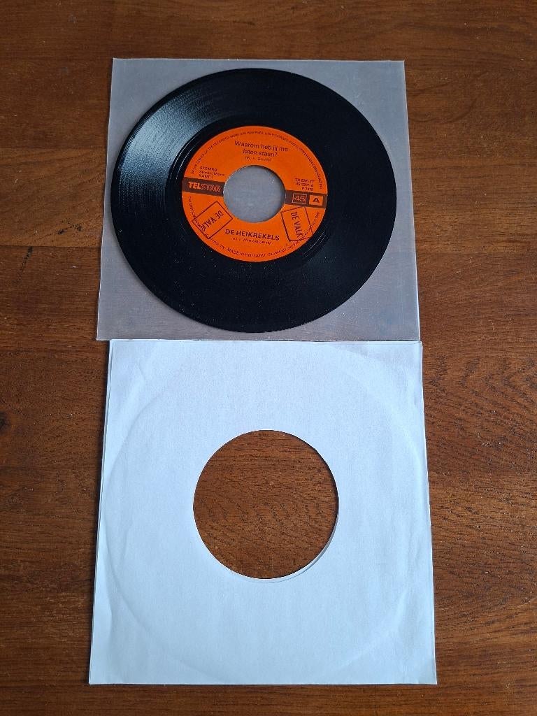 Dubbelgoud, 1 de heikrekels, 7 inch, Ophalen of Verzenden, Levenslied of Smartlap, 1970 - 1979