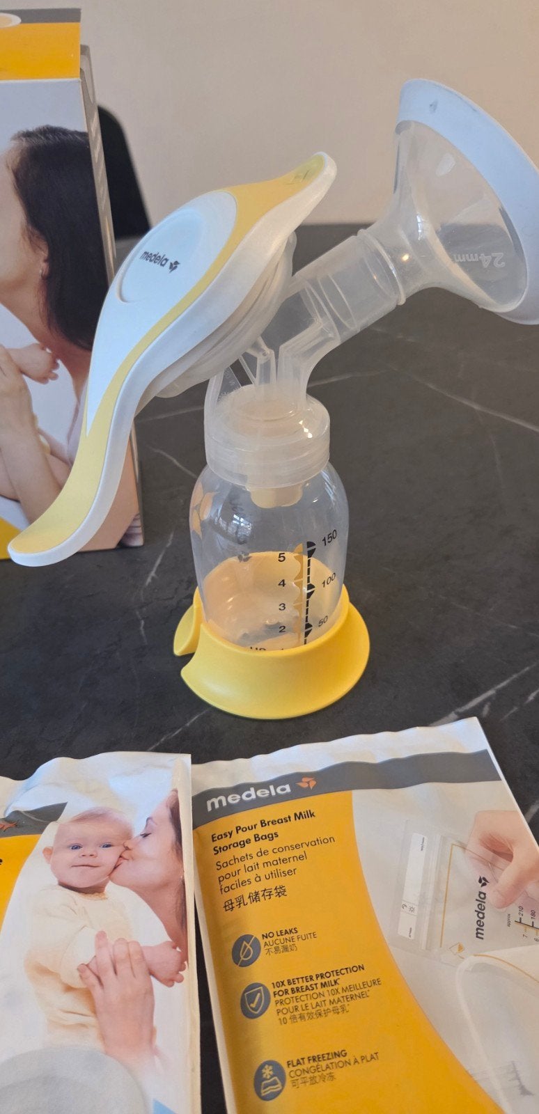 Medela harmony handkolf, Ophalen of Verzenden, Zo goed als nieuw, Borstkolf, Medela