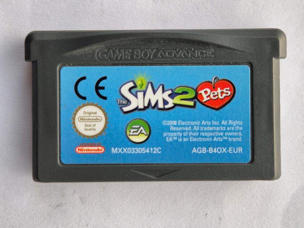 the SIMS 2 pets, Spelcomputers en Games, Games | Nintendo Game Boy, Gebruikt, 1 speler, Racen en Vliegen, Ophalen of Verzenden