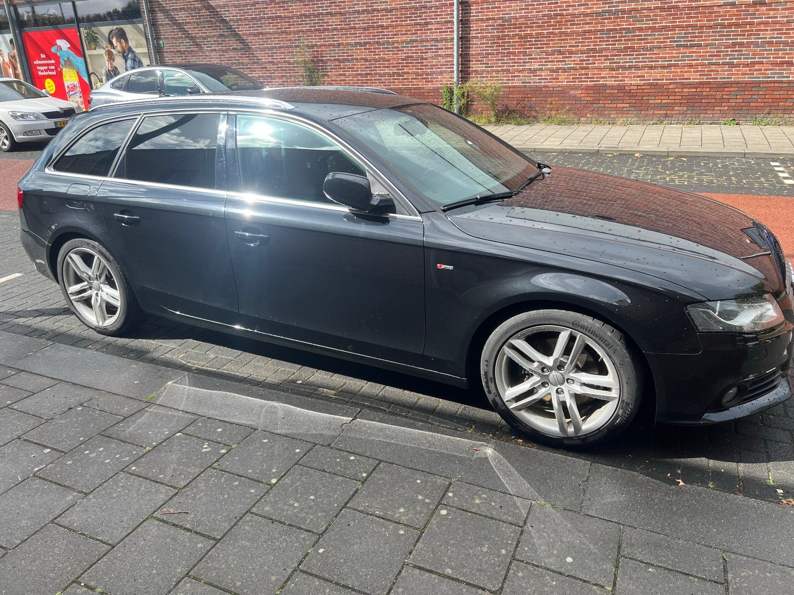 Audi A4 B8 Velgenset met Banden, Ophalen, 18 inch, Banden en Velgen, Personenwagen