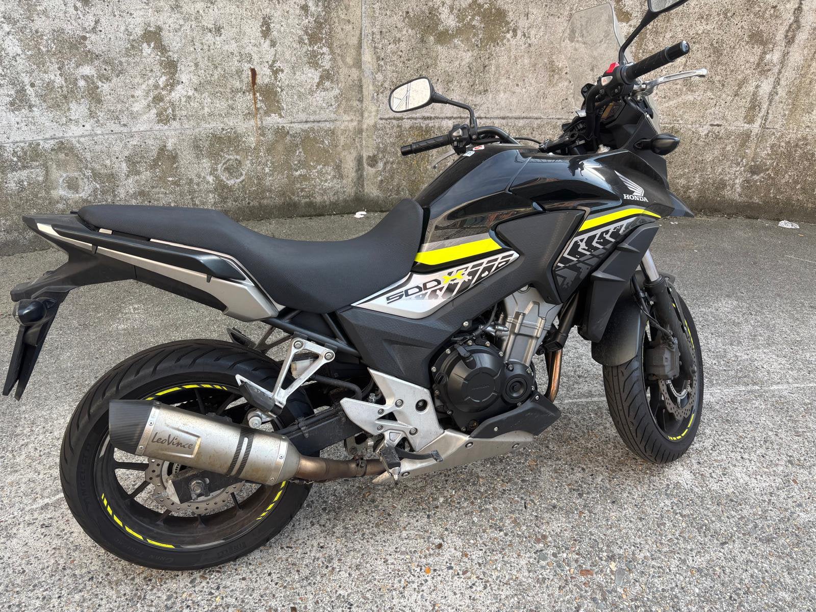 Honda CB500X 2018 14.403 km LeoVince uitlaat, Motoren, Motoren | Honda, Particulier, Scooter, Ophalen