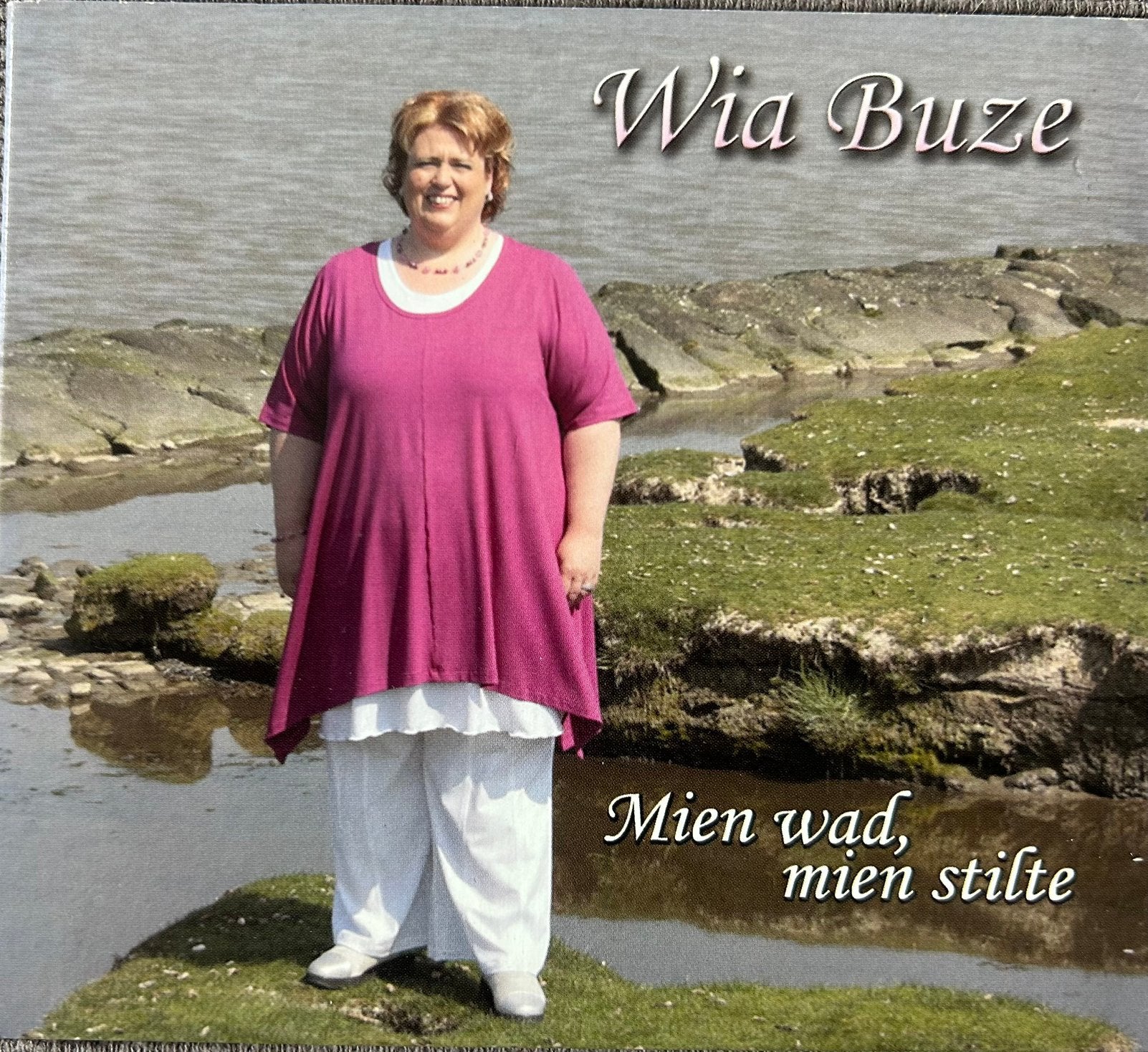 Wia Buze - Mien Wad + handtek - groningen dialect, Ophalen of Verzenden, Zo goed als nieuw, Streekmuziek, Digipak