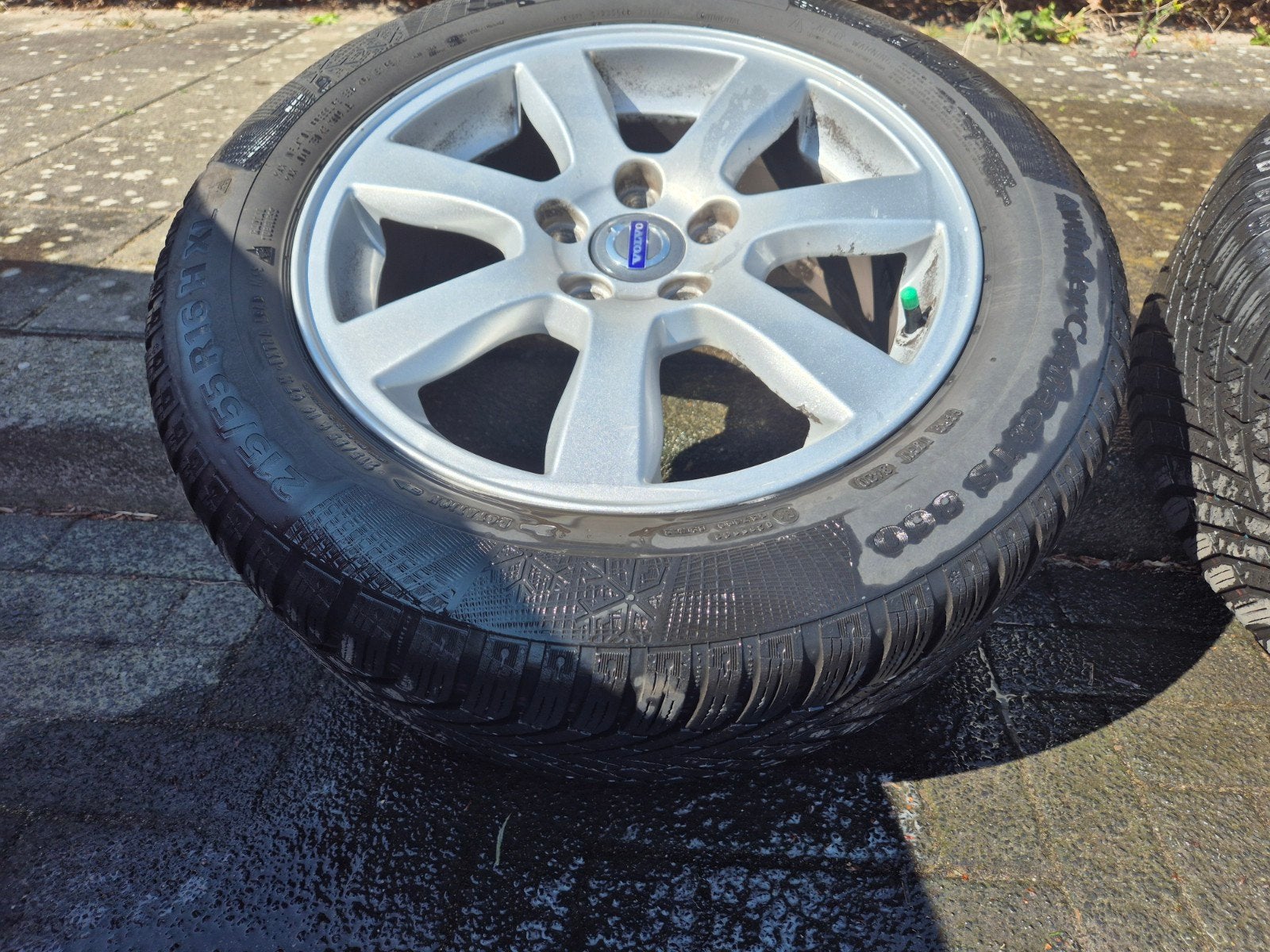 Winterbanden op Volvo velgen, Auto-onderdelen, Banden en Velgen, Ophalen, 16 inch, Banden en Velgen, Winterbanden