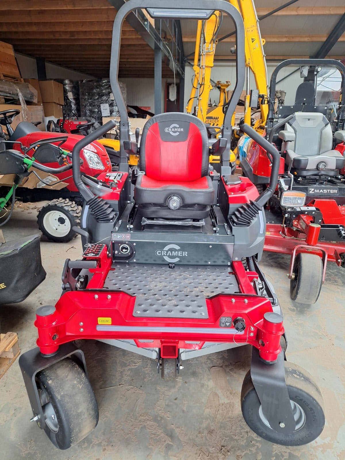 Cramer 82ZTC122R / ZTC122R / ZTR122 zero turn Demo, Ophalen, Zo goed als nieuw, Cramer, Mulchfunctie
