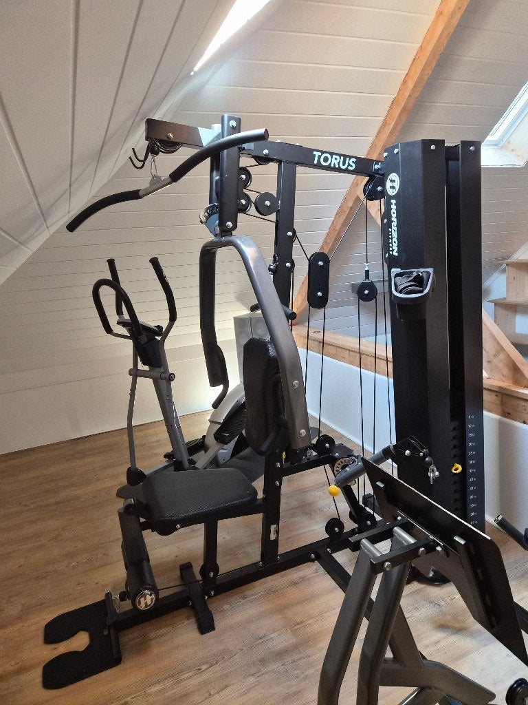 Fittness Apparaat, Sport en Fitness, Fitnessapparatuur, Zo goed als nieuw, Krachtstation, Armen, Benen, Borst, Buik, Rug, Aluminium