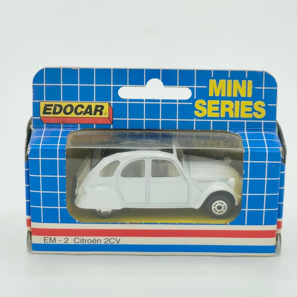 2cv van Edocar WIT nieuw in het doosje, Hobby en Vrije tijd, Modelauto's | 1:87, Ophalen of Verzenden, Nieuw, Auto, Overige merken