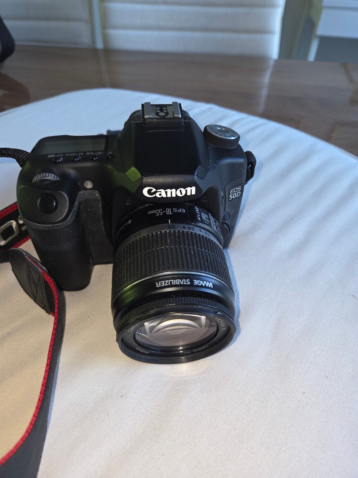 Canon EOS 50D Spiegelreflexcamera met EF-S 18-55mm lens, Audio, Tv en Foto, Fotocamera's Digitaal, Gebruikt, Spiegelreflex, Accu