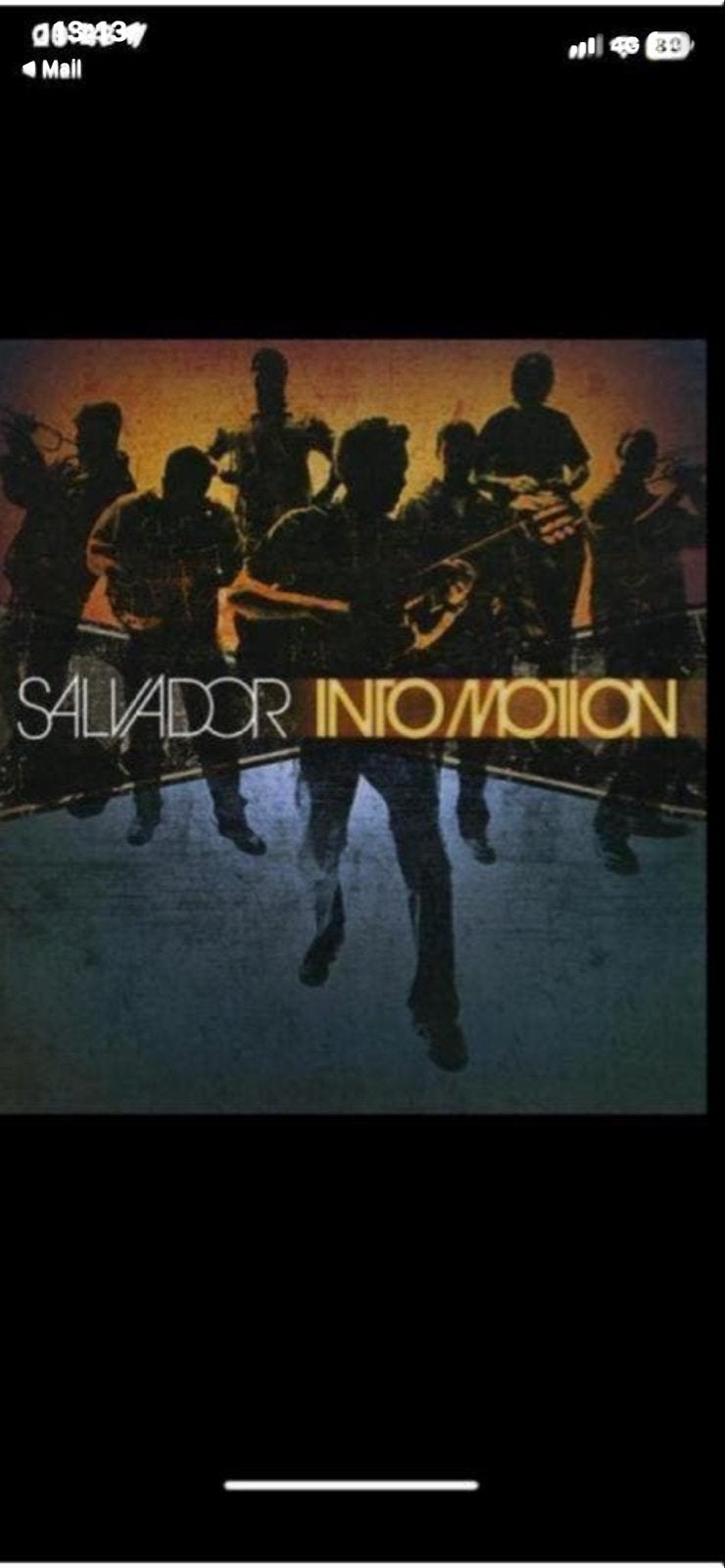 Salvador - Intomotion  CD, Gebruikt, Pop, Ophalen of Verzenden, Inclusief doosje