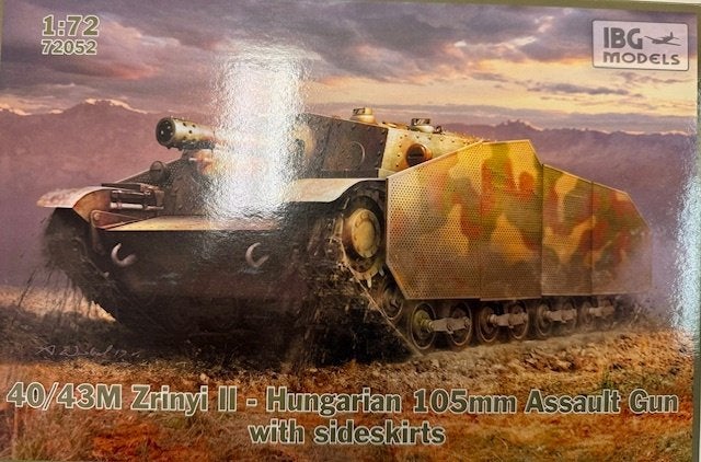Coelianmodels, IBG 72052, 43m Zrinyi II, 1/72, € 18,99, Overige merken, Nieuw, Ophalen of Verzenden, Tank