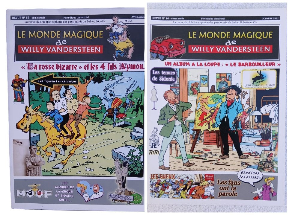 Le Monde Magique. Vandersteen. Nr.15 & 16. 2022. Frans, Boeken, Willy Vandersteen, Ophalen of Verzenden, Zo goed als nieuw, Meerdere stripboeken