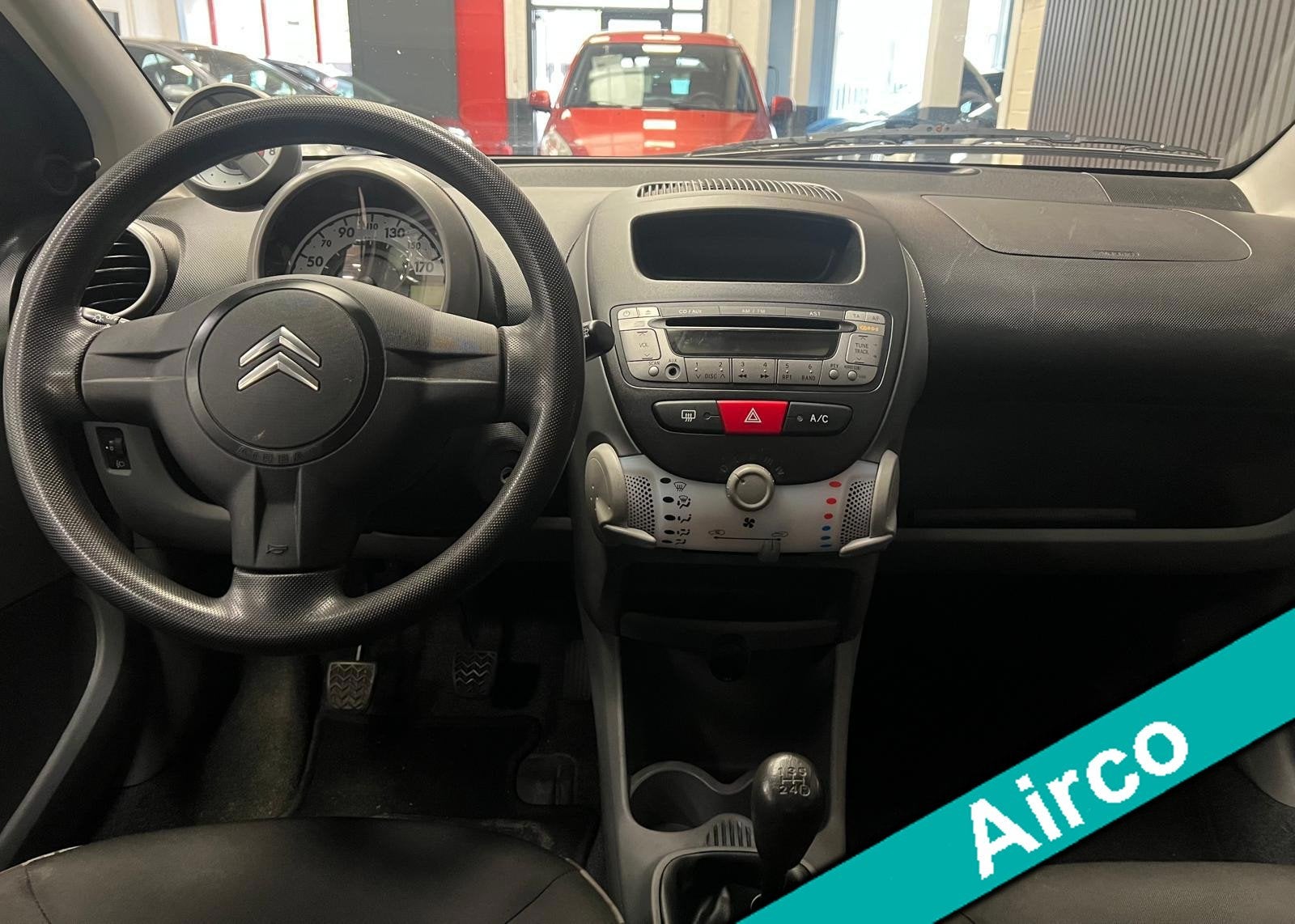 Citroen C1 1.0-12V Ambiance 2e Eigenaar - NAP - Airco, Auto's, Citroën, Voorwielaandrijving, Euro 5, Stof, Gebruikt