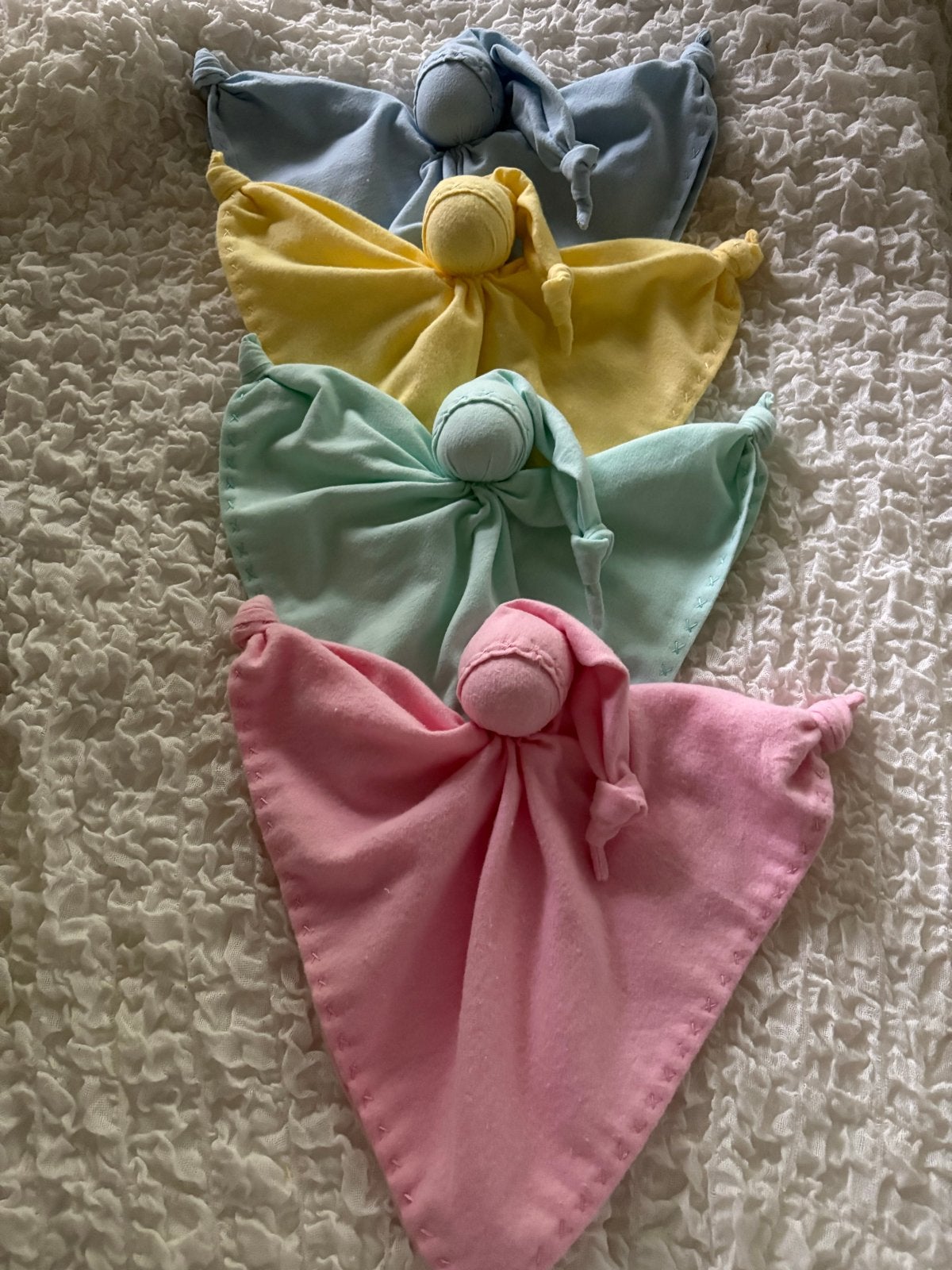 Zachte Knuffeldoekjes ideaal kraamcadeau, Kinderen en Baby's, Ophalen of Verzenden, Nieuw, Kraamcadeau