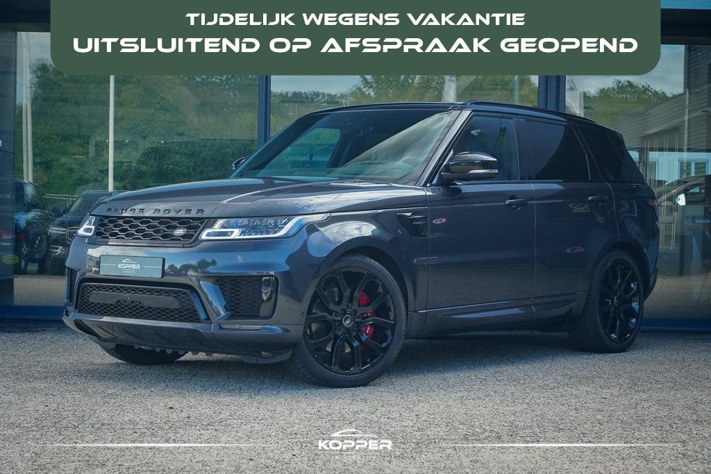 Land Rover Range Rover Sport P400 HSE Dynamic Stealth / Pano, Stof, Gebruikt, 2996 cc, Bedrijf