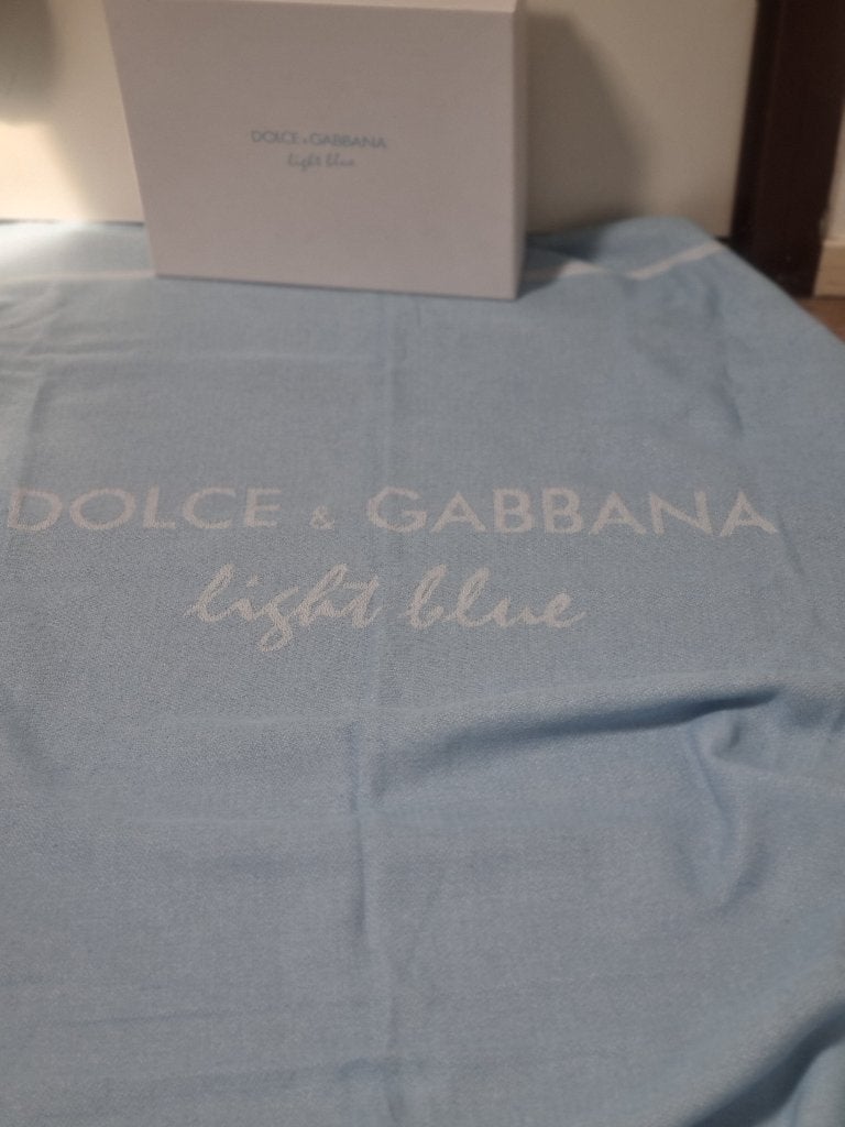 DOLCE GABANA BADDOEK NIEUW, Ophalen of Verzenden, Overige maten, Blauw