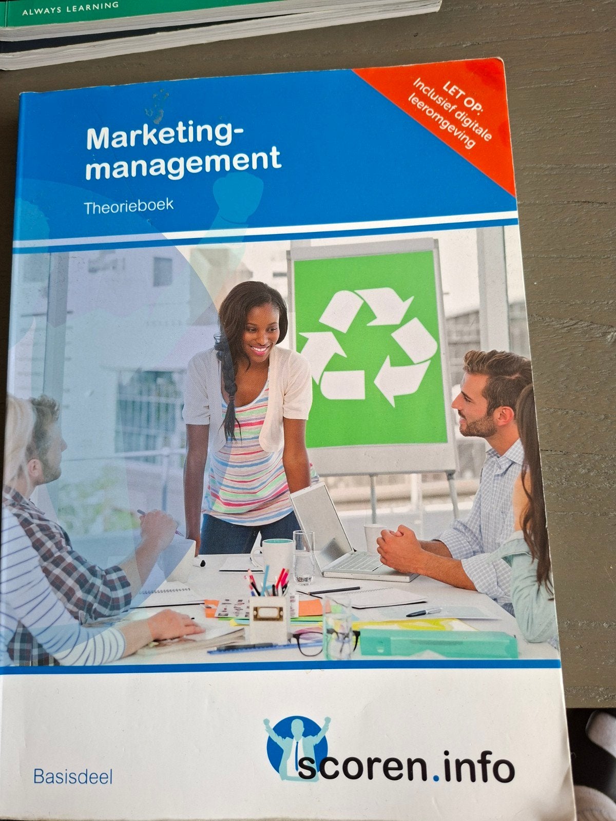 Marketing-management Theorieboek, Boeken, Gelezen, MBO, Gamma, Boomberoepsonderwijs