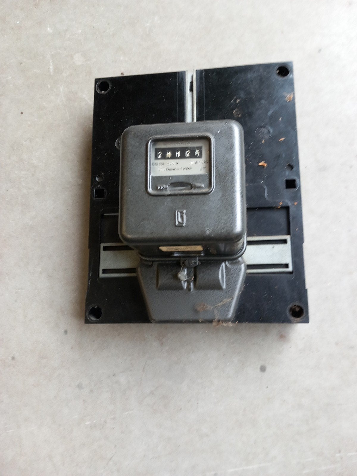 Kwh meter met meterbord, Ophalen of Verzenden, Nieuw