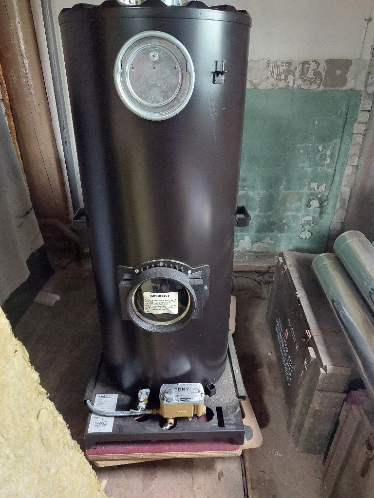 DeVille multifuel kachel - werkplaatskachel Nieuw, Huis en Inrichting, Kachels, Ophalen, Nieuw, Vrijstaand, Overige soorten