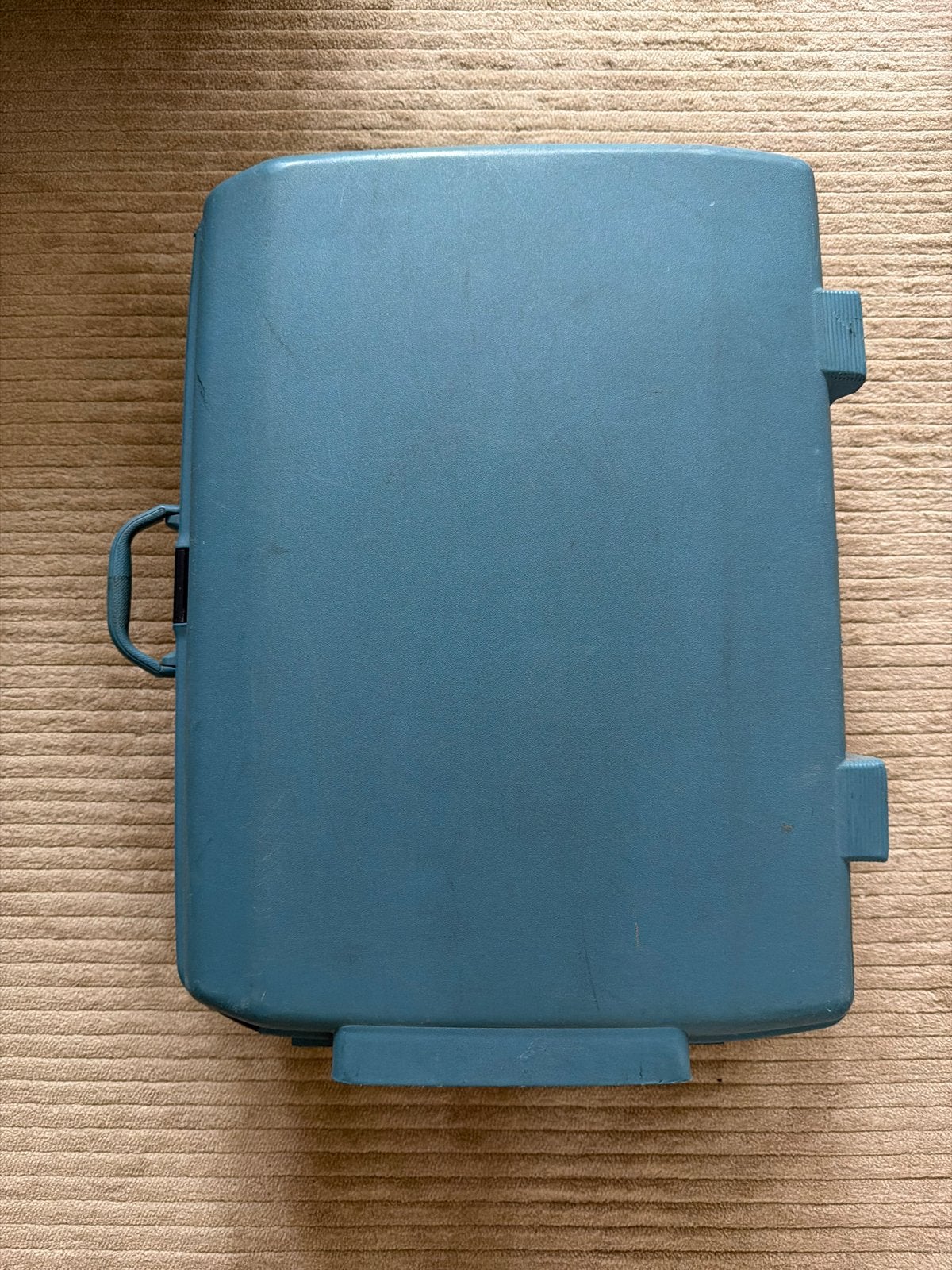 Samsonite koffer blauw, Wieltjes, Gebruikt, Hard kunststof, Ophalen of Verzenden