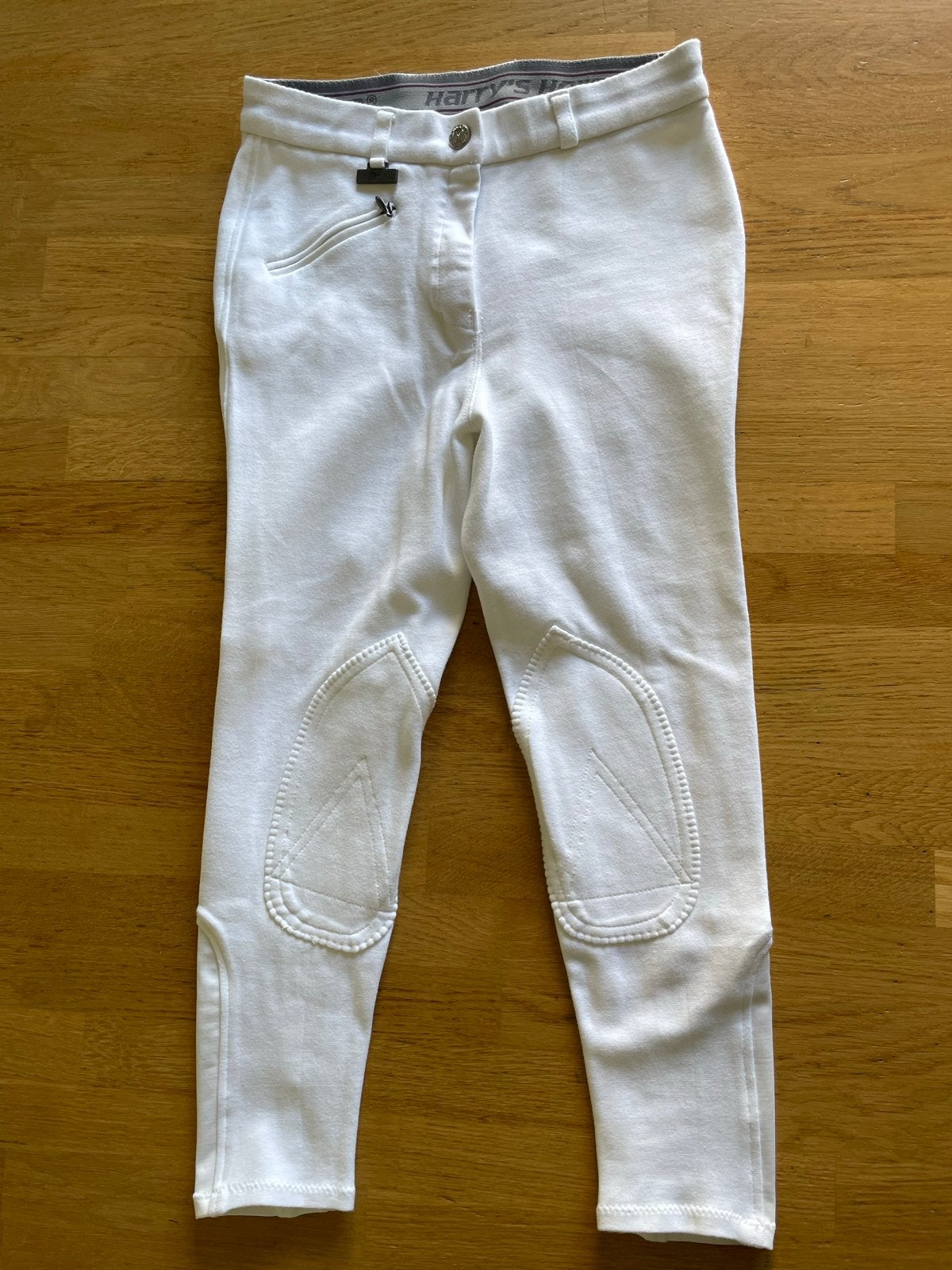 Harry’s Horse wedstrijdbroek wit maat 152, Dressuur, Zo goed als nieuw, Overige maten, Wit