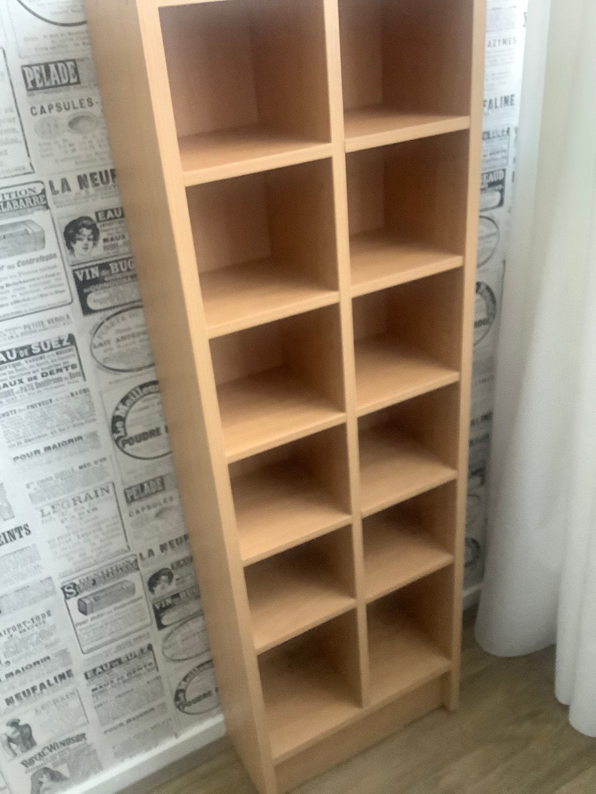 DVD/CD kast 116 x 17 x 38, Huis en Inrichting, Woonaccessoires | Cd- en Dvd-rekken, Ophalen, Gebruikt, Hout, Cd's of Dvd's