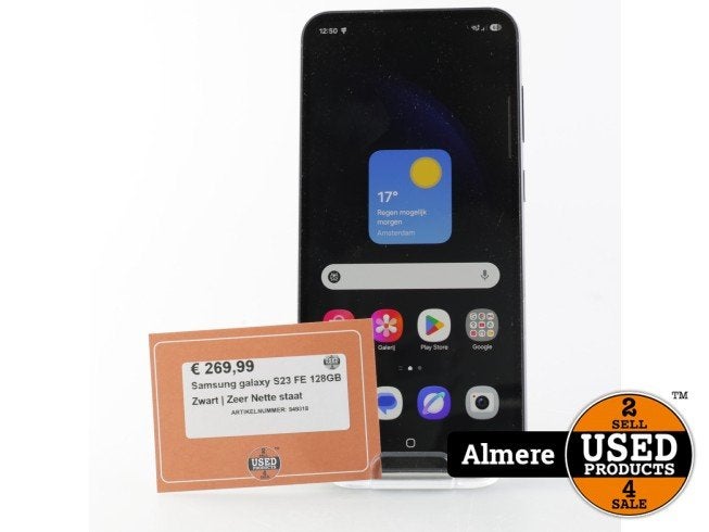 Samsung galaxy S23 FE 128GB Zwart | Zeer Nette staat