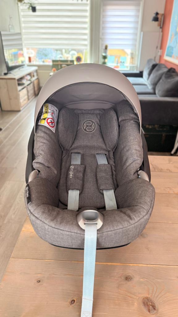 Cybex Cloud Z i-size grijs, Zo goed als nieuw, Isofix, 0 t/m 13 kg, Ophalen