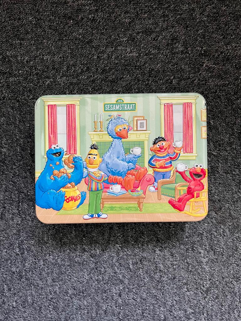 Blik Sesamstraat, Ophalen of Verzenden, Gebruikt, Overige, Pickwick